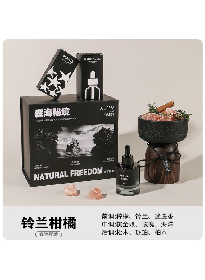 Deep Sea Secret Realm Diffuser Gift Box Fireless Essential Oil Ornaments Birthday Gifts For Girlfriends And Besties Niche Souvenir Gifts