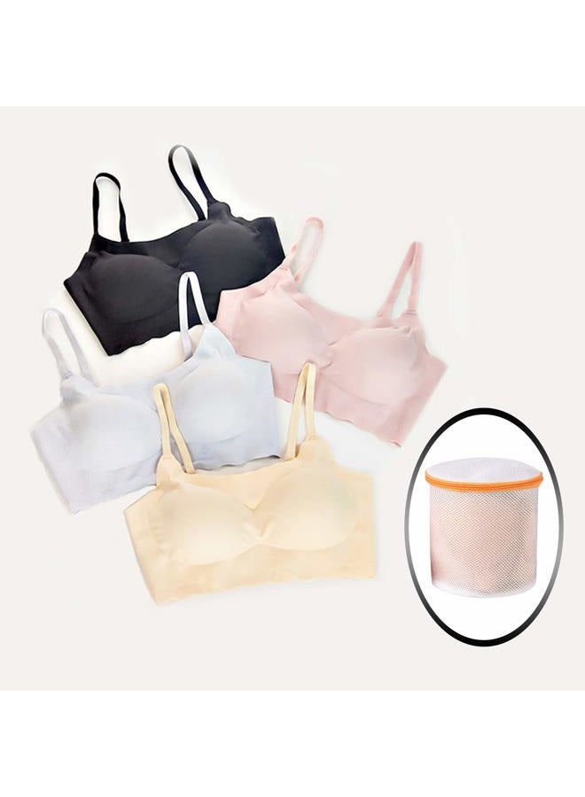 BAGAIL Mesh Laundry Bags for Bra, Washing Machine Laundry Bags, Reusable and Durable Mesh Laundry Bags for Delicates, Stockings, Underwear and Bra - Image 3