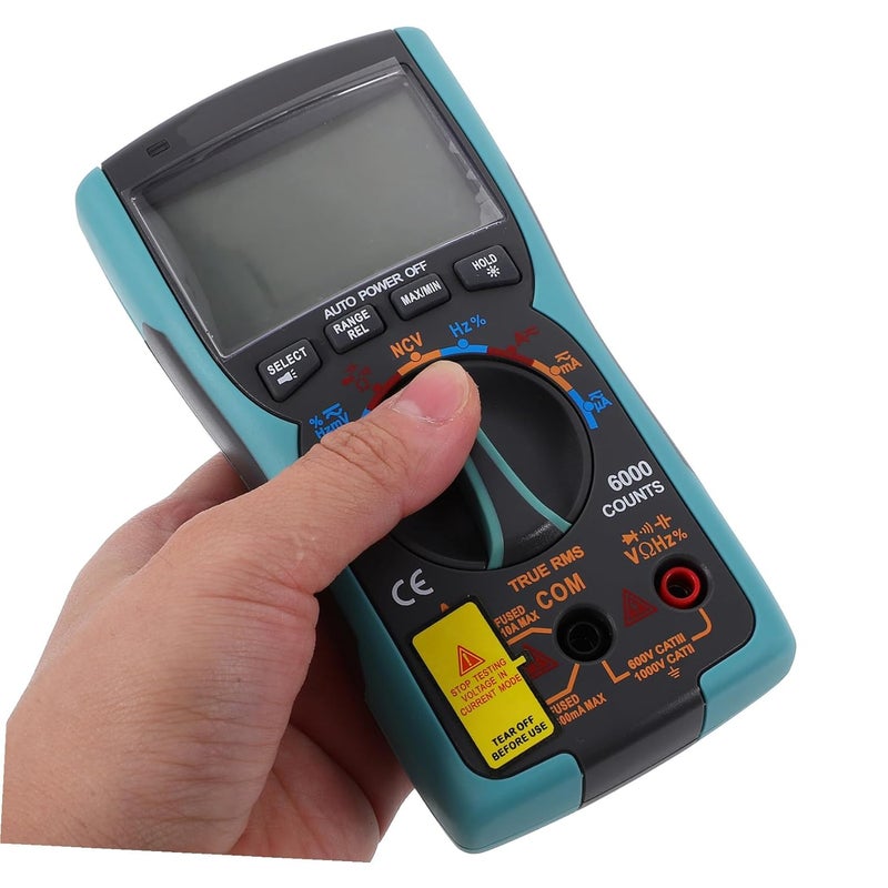 Operitacx Auto Ranging Digital Multimeter with Backlight for Accurate Electrical Measurements - Image 4