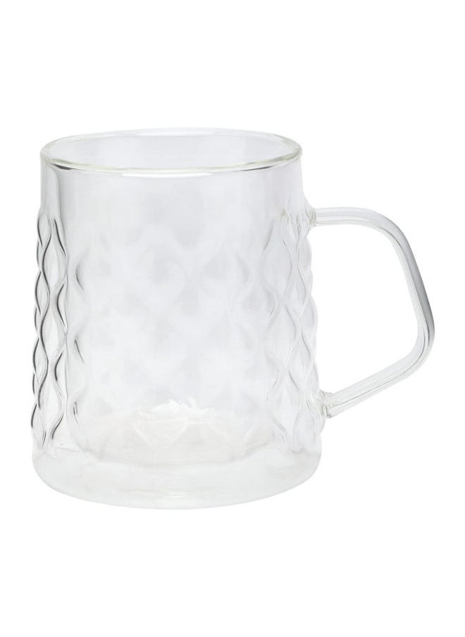Trust - 2-Piece Double Wall Glass Cups 300 Milliliter Clear - Image 1