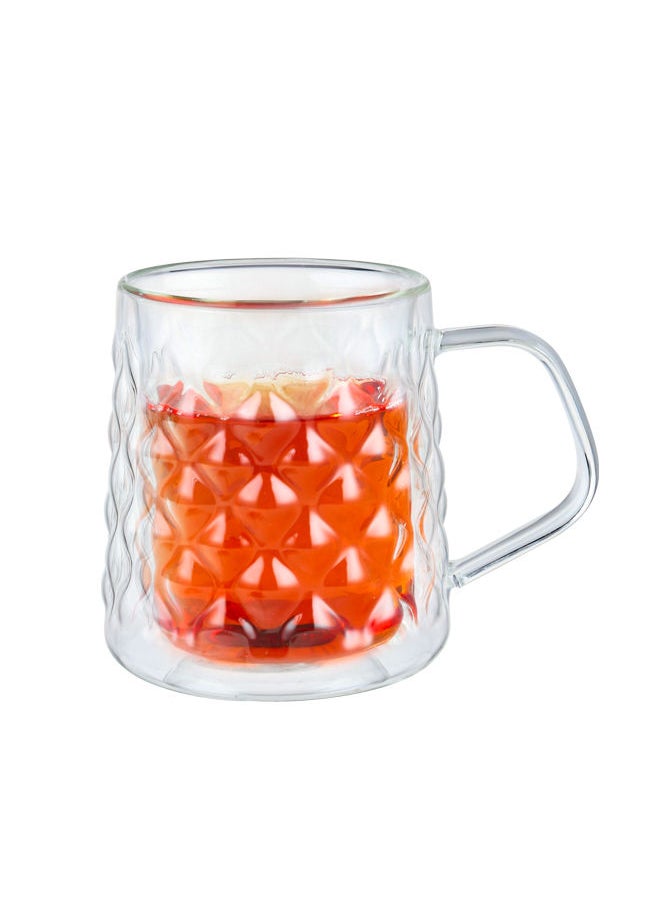 Trust - 2-Piece Double Wall Glass Cups 300 Milliliter Clear - Image 1