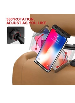 DUSALA Car Tablet Holder, Headrest Mount for Tablet such as Galaxy Tabs, Other 4.7 -12.9" Cell Phones and Tablets  - Image 2