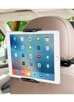 DUSALA Car Tablet Holder, Headrest Mount for Tablet such as Galaxy Tabs, Other 4.7 -12.9" Cell Phones and Tablets  - Image 1