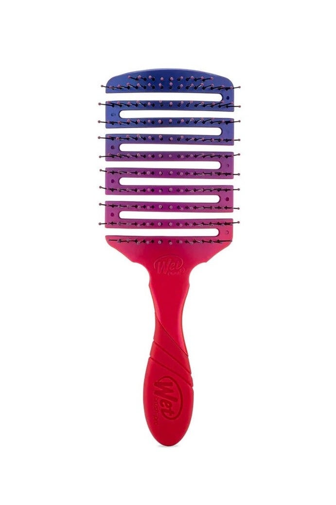 Wet Brush Pro Flexible Dry Square Hair Brush | Ombre Hot Pink - Image 1
