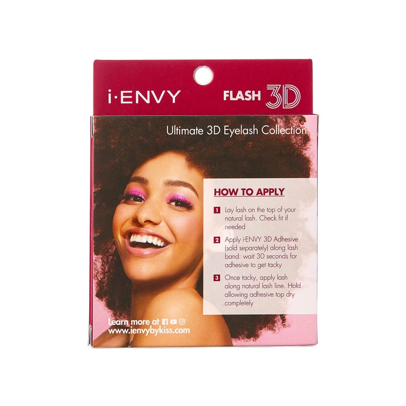 i.Envy iEnvy False Eyelashes 3 Pairs Fluffy and Natural Multiangle and Volume Faux Mink Lashes (11) - Image 3