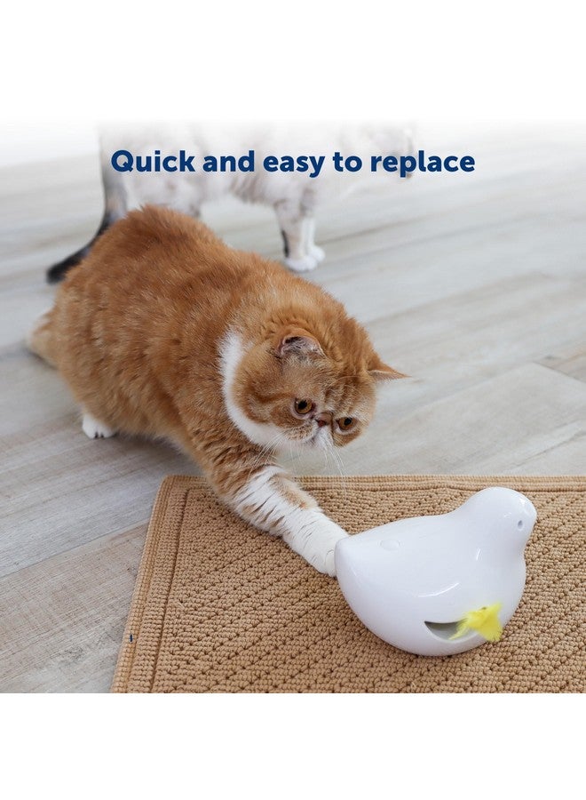 بيت سيف ريش بديل للعبة القطط من Peek-A-Bird - عبوة من قطعتين لإعادة التعبئة - لعبة تشويق تفاعلية للقطط التي تعيش داخل المنزل - Image 4