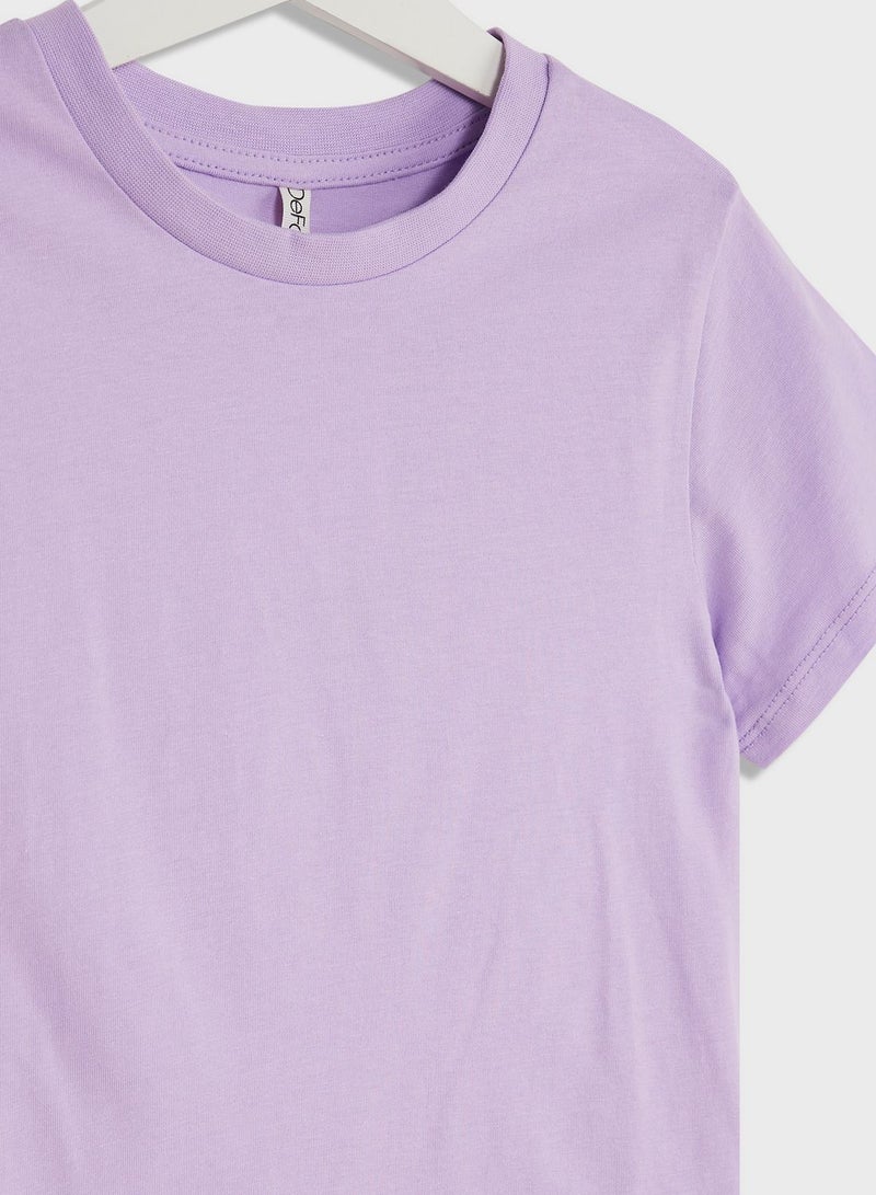 DeFacto Girl Regular Fit Short Sleeve T-Shirt  - Image 3