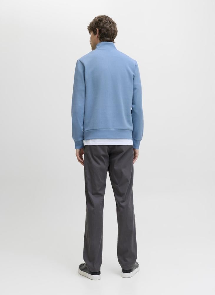 JJ Rebel Logo Sweat Half Zip Cardigan - Image 2