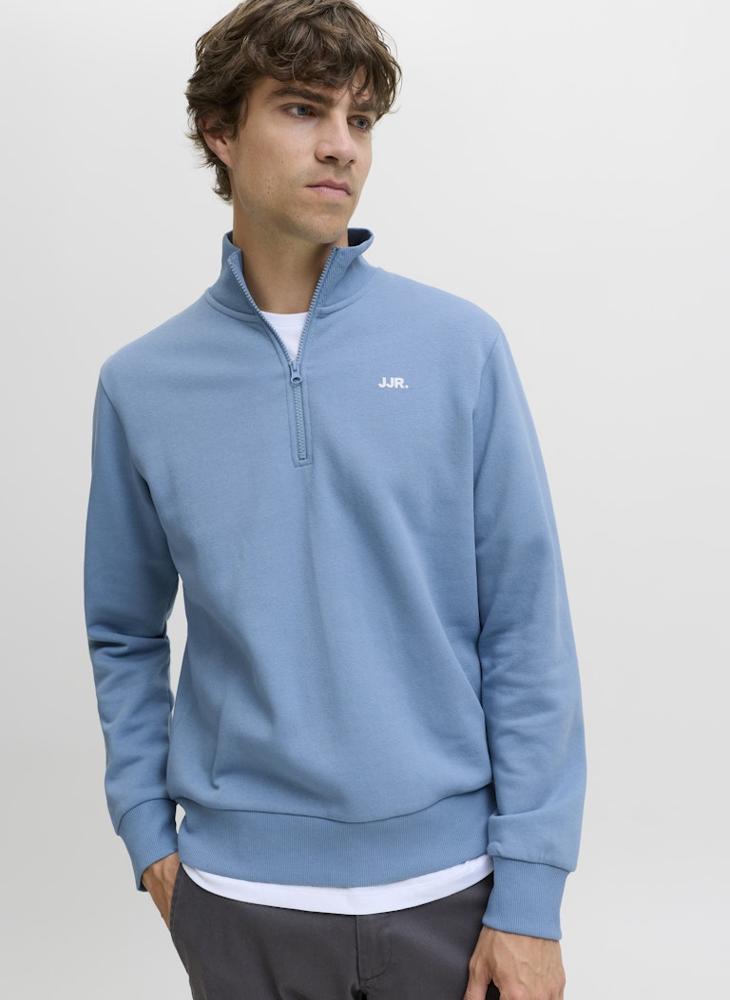 JJ Rebel Logo Sweat Half Zip Cardigan - Image 5