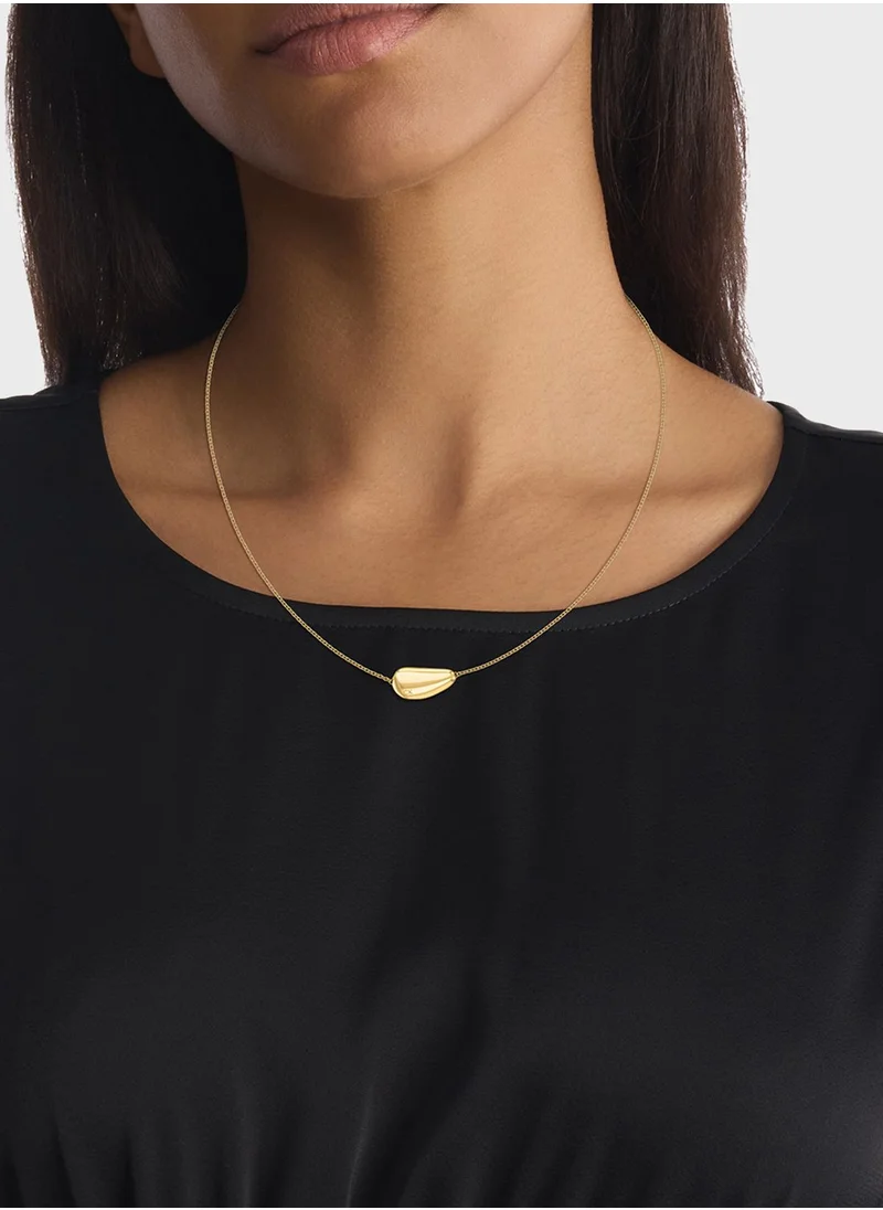 CALVIN KLEIN Ionic Plated Long Necklace