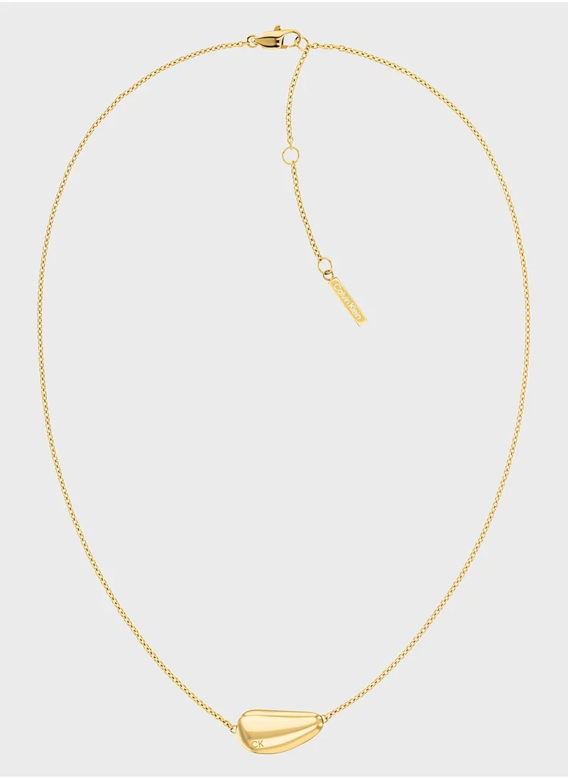 CALVIN KLEIN Ionic Plated Long Necklace