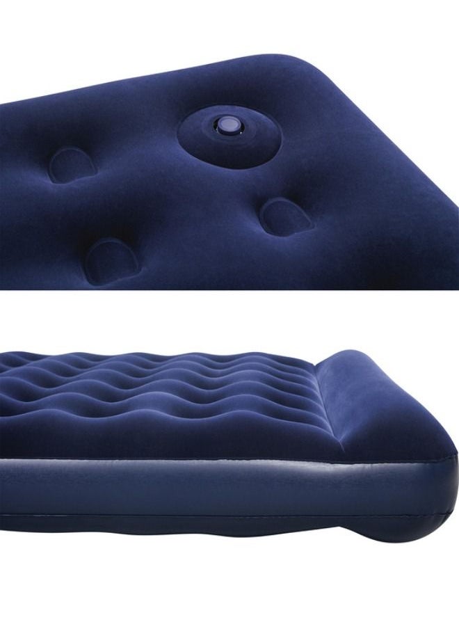 Bestway بيست واي مرتبة هوائية كوين مع مضخة قدم مدمجة 2.03 م × 1.52 م × 28 سم -26-67226  - Image 5