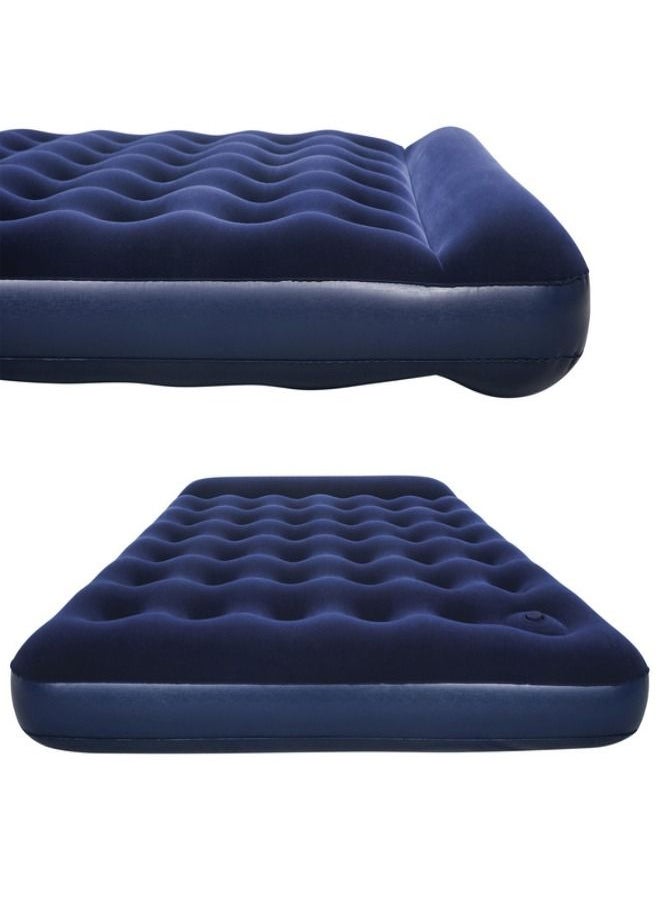 Bestway بيست واي مرتبة هوائية كوين مع مضخة قدم مدمجة 2.03 م × 1.52 م × 28 سم -26-67226  - Image 2