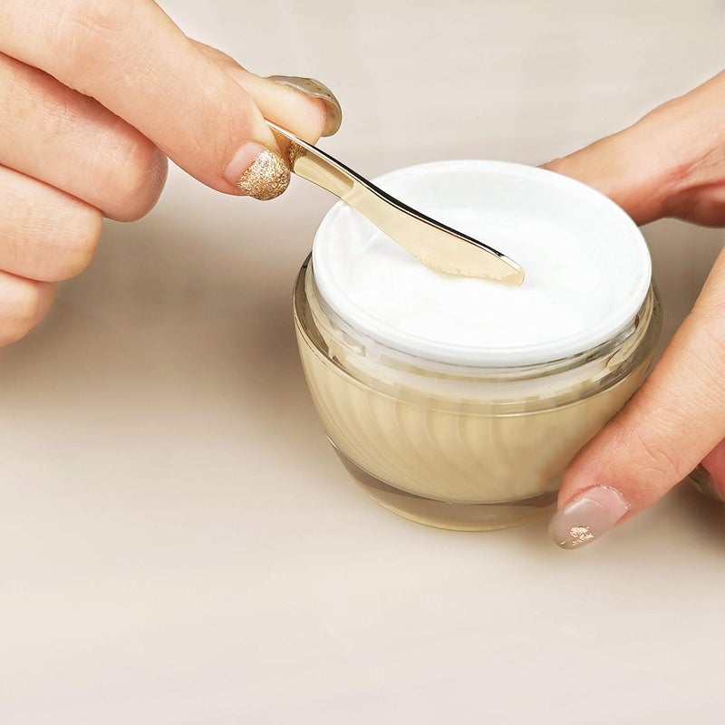 GOERTI 3Pcs Metal Makeup Spatula Mini Spoon and Eye Cream Massage Sticks Beauty Scoop for Facial Cosmetic Face Cream - Image 5