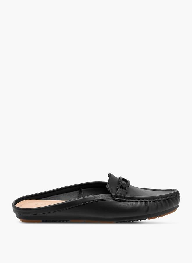 Le Confort Women Metal Accent Slip-On Mules - Image 2