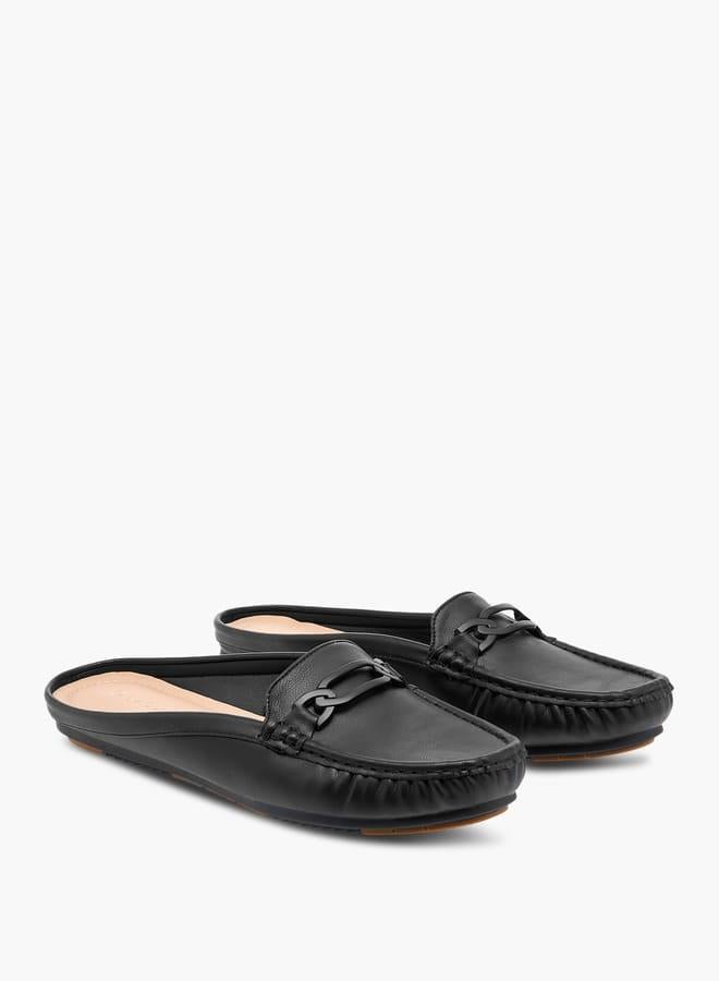 Le Confort Women Metal Accent Slip-On Mules - Image 3