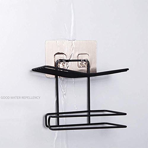 StyxonMetal Toilet Paper and Mobile Holder 185 X 105 X 145 cm Black - Image 5