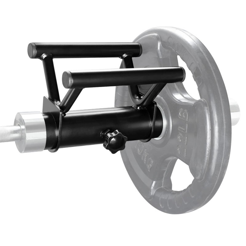 BRTGYM Landmine Handle T Bar Row Attachment for 2" Olympic Barbell, Solid Steel Black Powder-Coated, Ideal for Back Training - Image 1