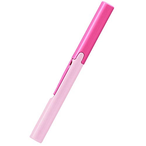 Plus Pen Style Non-Stick Compact TSA Twiggy Scissors with Cover, Pink - Image 2