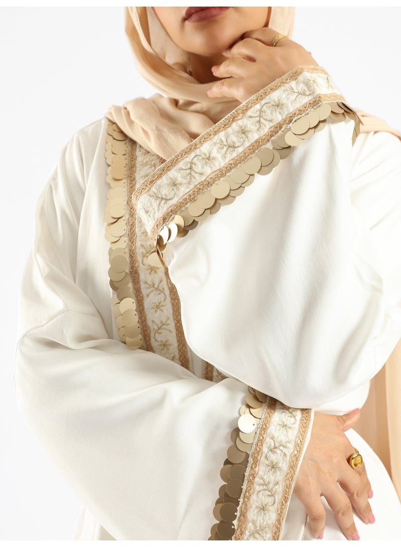ايمالينا فاشون Golden Jewel Kaftan - Image 4