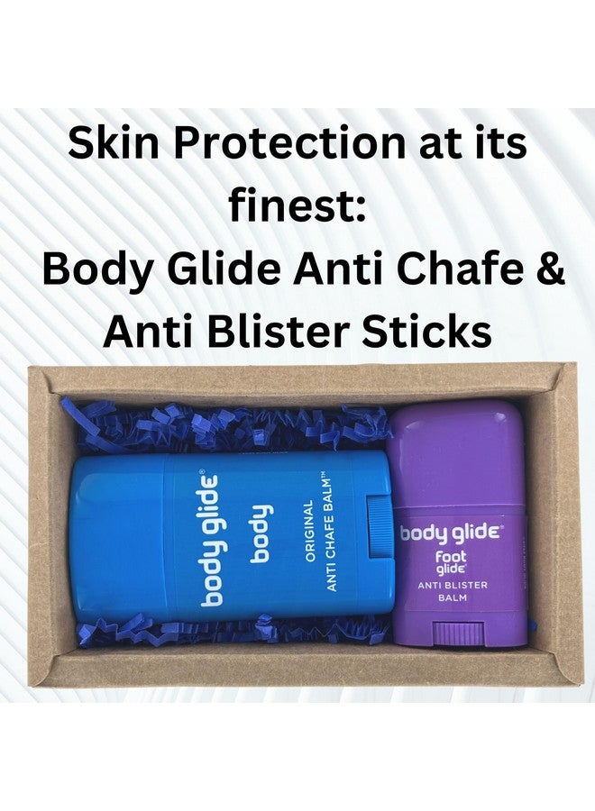 BodyGlide Body Glide Body & Foot Glide Gift Set Complete Skin Protection For Sports Play & Everyday 1.5Oz Body Anti Chafing Stick & 0.8Oz Foot Glide Blister Prevention Stick - Image 3