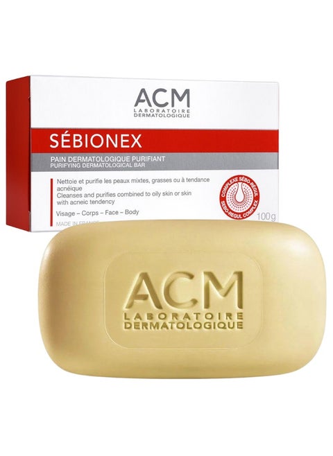 ACM Sebionex Purifying Dermatological Bar - 100gm