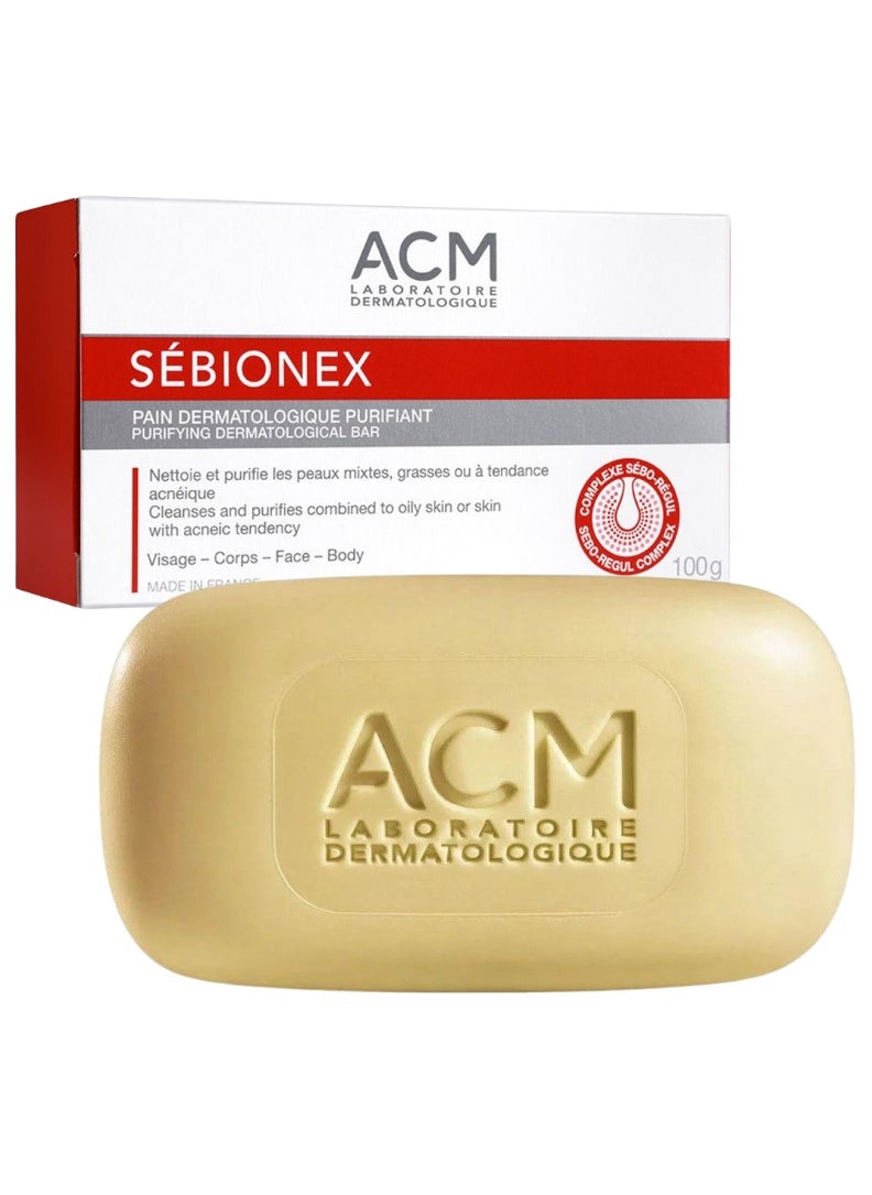 ACM Sebionex Purifying Dermatological Bar - 100gm