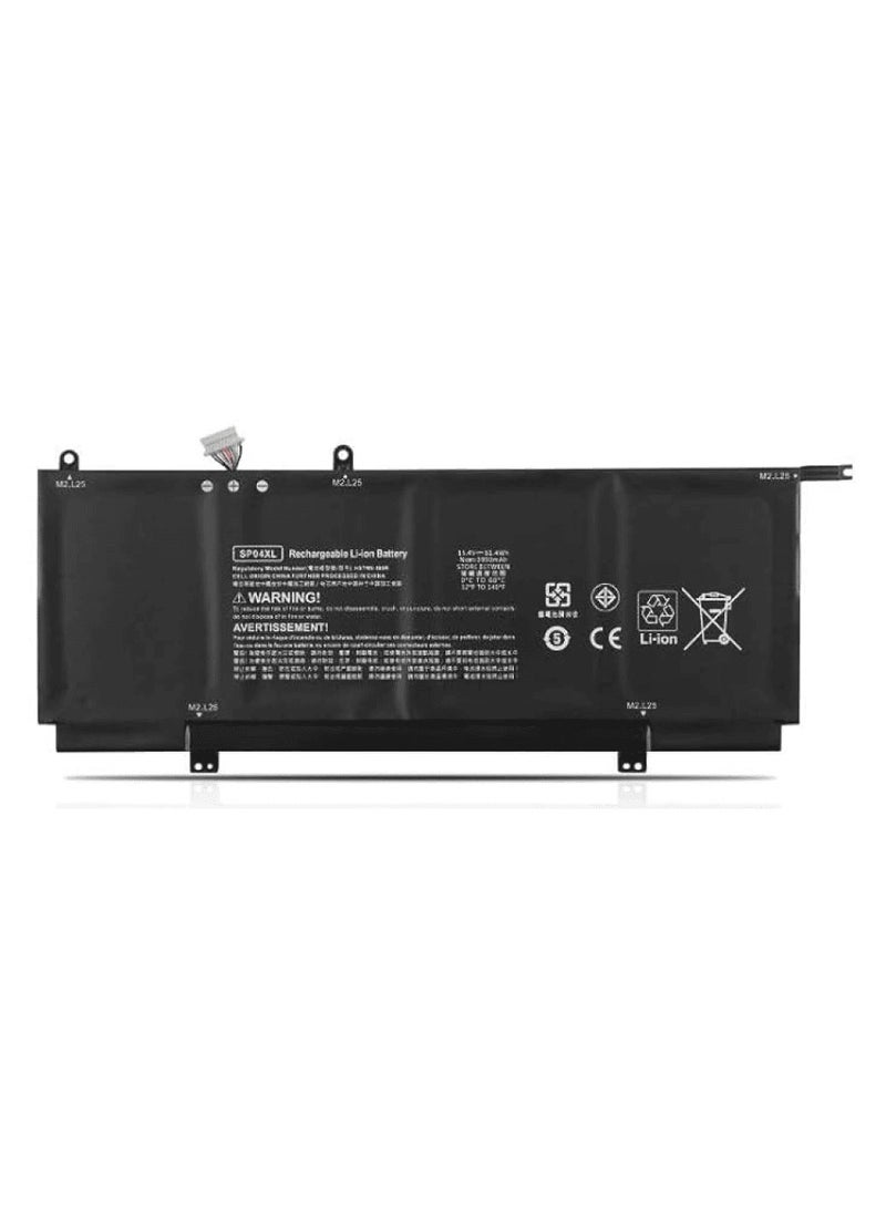 SP04XL L28764-005 Laptop Battery Compatible for HP Spectre X360 13-ap 13t-ap Series: 13-ap0xxx 13-ap0013dx 13-ap0023dx 13-ap0033dx 13-ap0053dx L28538-1C1 L28538-AC1 HSTNN-IB8R Laptop Battery - Image 1