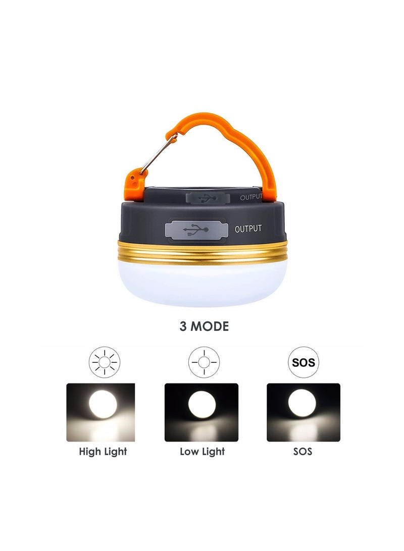 AIWANTO USB LED Camping Lantern Magnetic Tent Lamp with Power Bank Function - Image 4