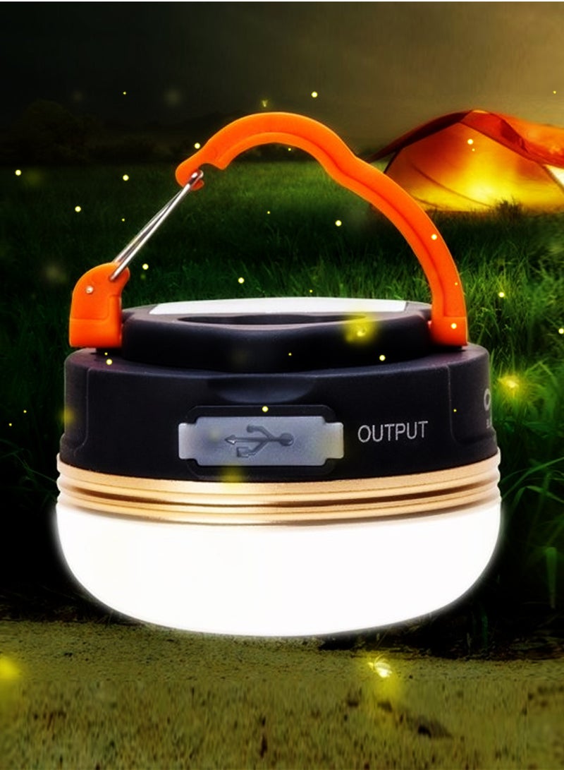 AIWANTO USB LED Camping Lantern Magnetic Tent Lamp with Power Bank Function - Image 1