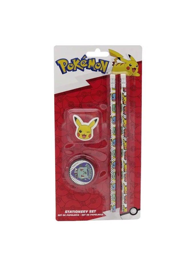 بوكيمون طقم قرطاسية 4 قطع - Image 3