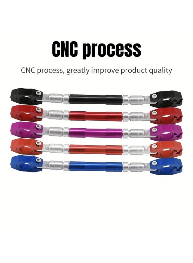 CNC Aluminum Alloy Balance Bar Silvery Motorcycle Stabilizer Adjustable - Image 4