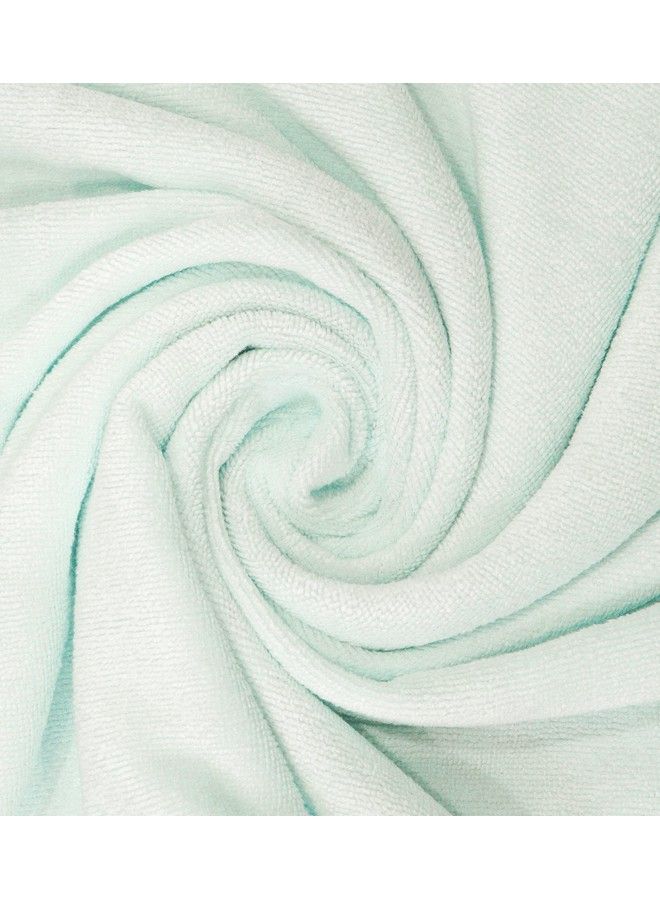 The Little Lookers منشفة للأطفال حديثي الولادة؛ مجموعة منشفة استحمام للأطفال فائقة النعومة لملحقات استحمام الرضع… (أزرق كبير (60X105 سم)) - Image 4