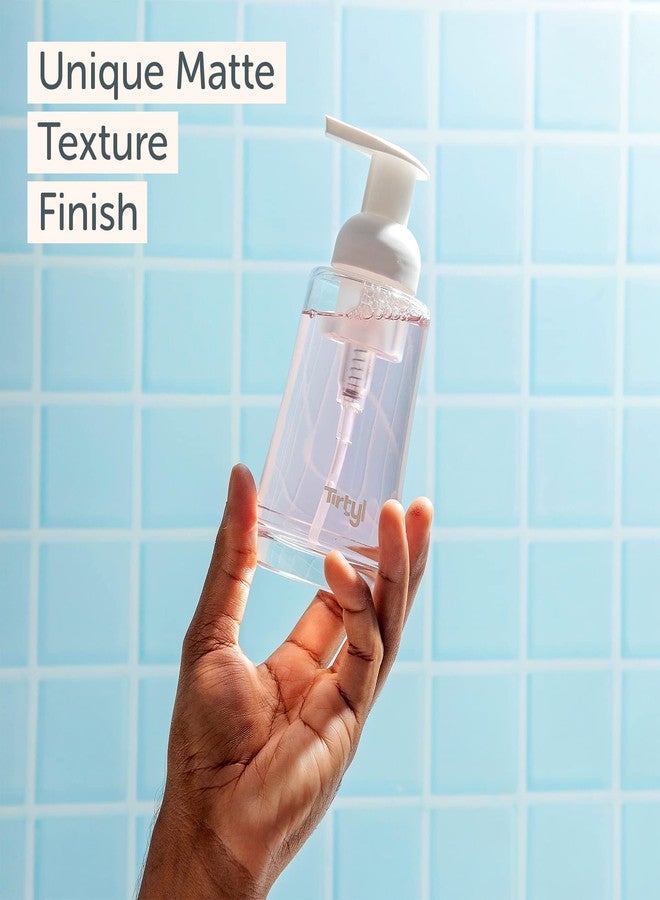 Tirtyl Foaming Replacement Pump Set - 2 Pack - 40mm (1.57”) Wide Rim (40/410 neck size) - Unique Matte Finish - High Rated 1.66c Foam Output for Maximum Foam (Matte White) - Image 3