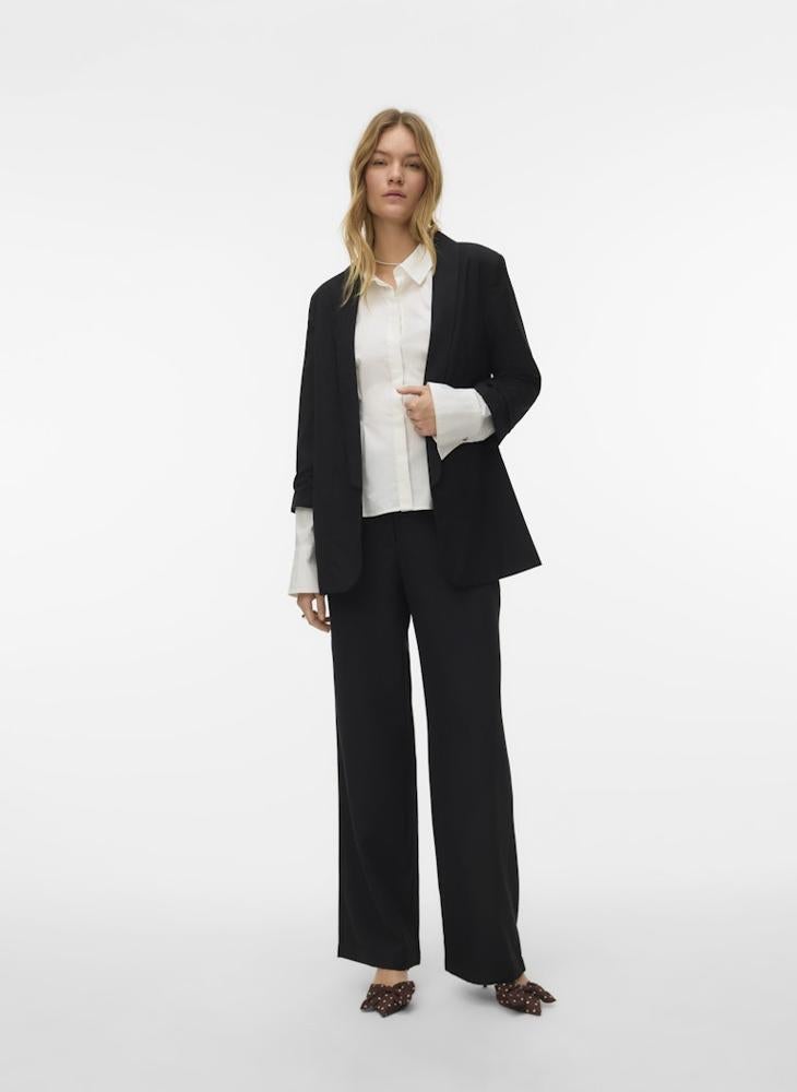 VERO MODA Casual 3/4 Single Breasted Blazer - Image 4