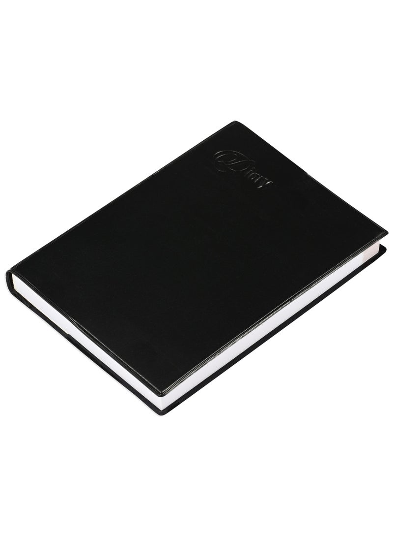 FIS Fis 2025  Pocket Diary English With Pvc Soft Cover Black -FSDI09E25BK  - Image 1