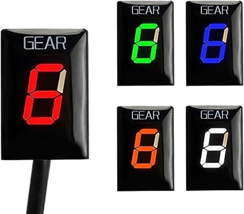 Vuzmode Motorcycle 1-6 Gear Indicator - Image 5
