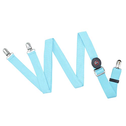 AMNQUERXUS Christmas LED Glow Light Up Suspenders Trouser Braces Y Shape Suspenders for Men Women (Blue) - Image 4