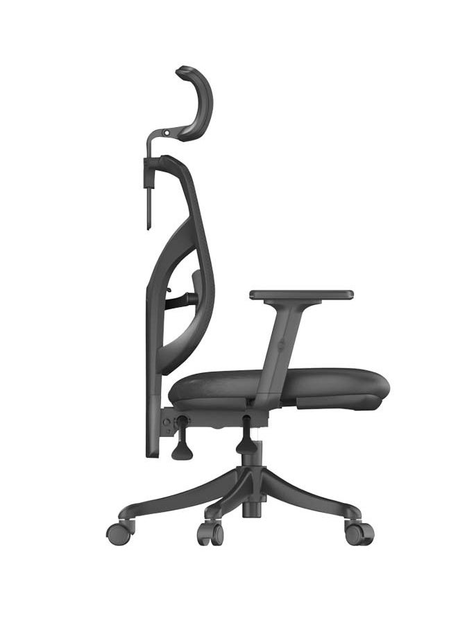 SIHOO كرسي مكتب تنفيذي مت swivel شبكي M56 عالي الجودة مع مسند ذراع اختياري ودعم قطني  - Image 4