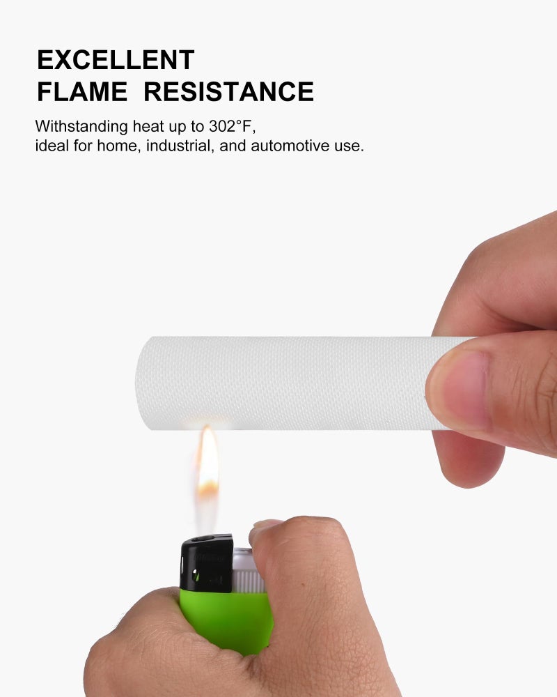 Secbolt Cord Protectors from Pets No Chew, 10ft - 3/8 inch Ultra Durable Cord Covers for Pets, Bite-Resistant Cable and Wire Protector for Cats, Dogs, Rabbits - White - Image 4