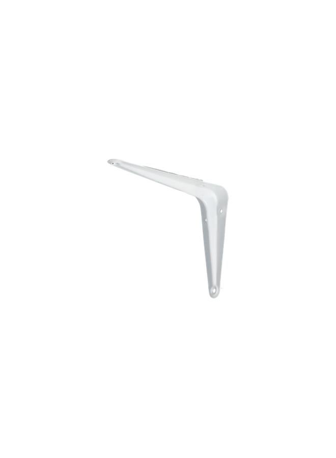 ACE 18-Gauge Wall Mount Decorative Steel Shelf Bracket White 4 x 5inch 5294061  - Image 1