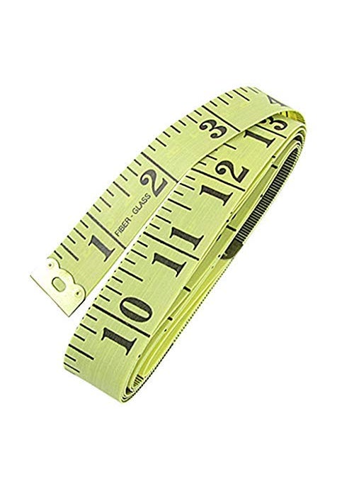 Generic Generic Inch Inchi Tape Measure for Body Measurement Sewing Dressmaking 150 cm 60 Inches Ruler Durable Soft Flexible Fiberglass  - Image 4