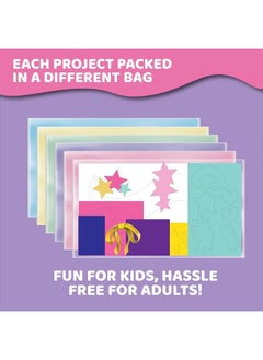 jackinthebox jackinthebox Unicorn Crafts for Kids Ages 5-8, 6-in-1 Unicorn Gifts for Girls, Unicorn Craft Kit, Unicorn Toys, Unicorn Arts and Crafts for Girls Aged 5 6 7 8 Years  - Image 3
