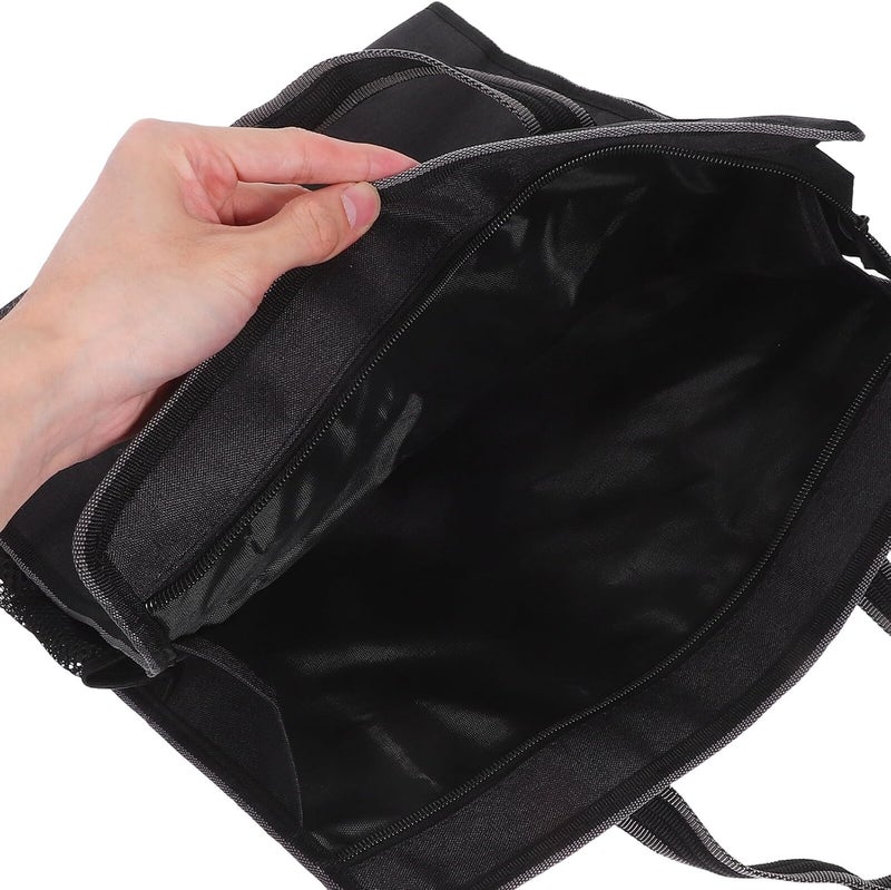 [Made per KSA market demand] DOITOOL Business Briefcase Document Organizer Bag with Handle, Portable Black File Tote for Travel and Office, Carrying Case for Meeting Papers All consumer tier purchase options Top sales leader Ultra low price Tight fitted parts Slow wear optimized quality Latest release Light & sturdy User tested optimized build Exclusive discounted rate Organized shipment arrange Fixed delivery schedule Low maintenance needed Easy to operate Reliable local delivery service Simple practical structure Demand-based stock planning Stain resistant Gulf lifestyle friendly Easy handling optimized design Huge price cut Selling out fast Multi-category warehouse equip Classic trendy design picks Longevity upgraded craftsmanship - Image 2