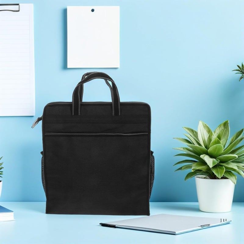 [Made per KSA market demand] DOITOOL Business Briefcase Document Organizer Bag with Handle, Portable Black File Tote for Travel and Office, Carrying Case for Meeting Papers All consumer tier purchase options Top sales leader Ultra low price Tight fitted parts Slow wear optimized quality Latest release Light & sturdy User tested optimized build Exclusive discounted rate Organized shipment arrange Fixed delivery schedule Low maintenance needed Easy to operate Reliable local delivery service Simple practical structure Demand-based stock planning Stain resistant Gulf lifestyle friendly Easy handling optimized design Huge price cut Selling out fast Multi-category warehouse equip Classic trendy design picks Longevity upgraded craftsmanship - Image 3