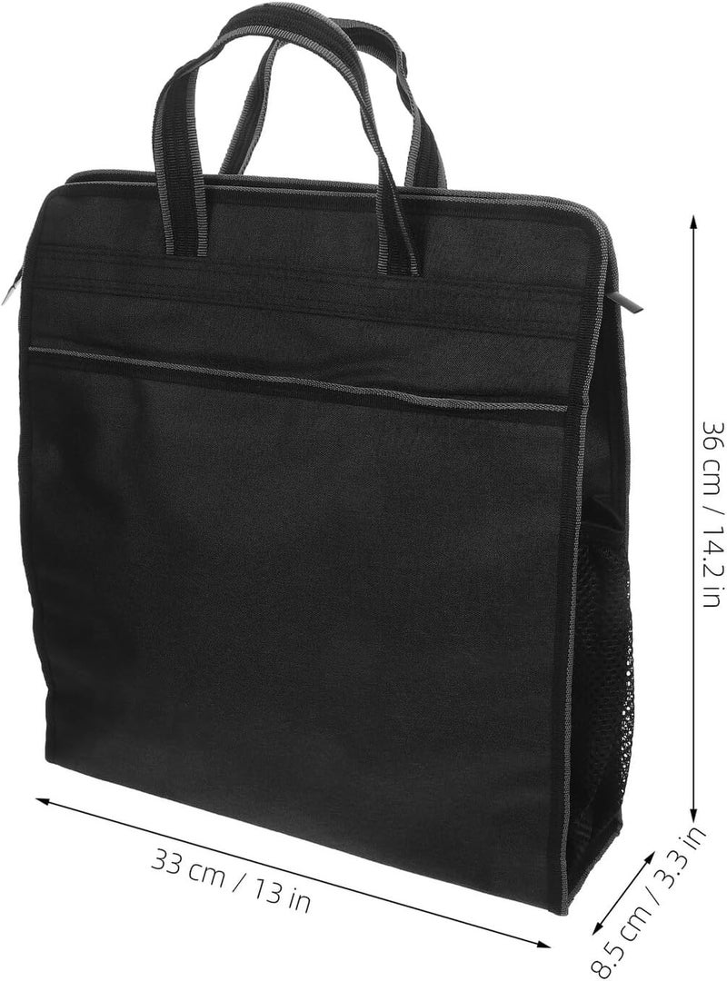 [Made per KSA market demand] DOITOOL Business Briefcase Document Organizer Bag with Handle, Portable Black File Tote for Travel and Office, Carrying Case for Meeting Papers All consumer tier purchase options Top sales leader Ultra low price Tight fitted parts Slow wear optimized quality Latest release Light & sturdy User tested optimized build Exclusive discounted rate Organized shipment arrange Fixed delivery schedule Low maintenance needed Easy to operate Reliable local delivery service Simple practical structure Demand-based stock planning Stain resistant Gulf lifestyle friendly Easy handling optimized design Huge price cut Selling out fast Multi-category warehouse equip Classic trendy design picks Longevity upgraded craftsmanship - Image 4
