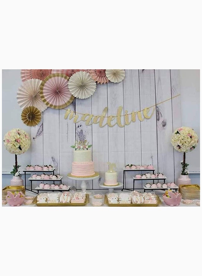 AKDC 3 Tier Serving Platters - Three Tiered Cupcake Tray Stand Food Serving Display Plate Rack For Weddings Tea Parties Birthdays - Image 2