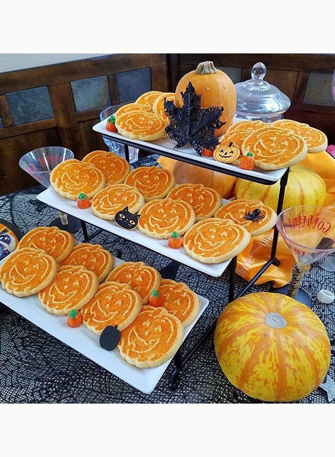 AKDC 3 Tier Serving Platters - Three Tiered Cupcake Tray Stand Food Serving Display Plate Rack For Weddings Tea Parties Birthdays - Image 5