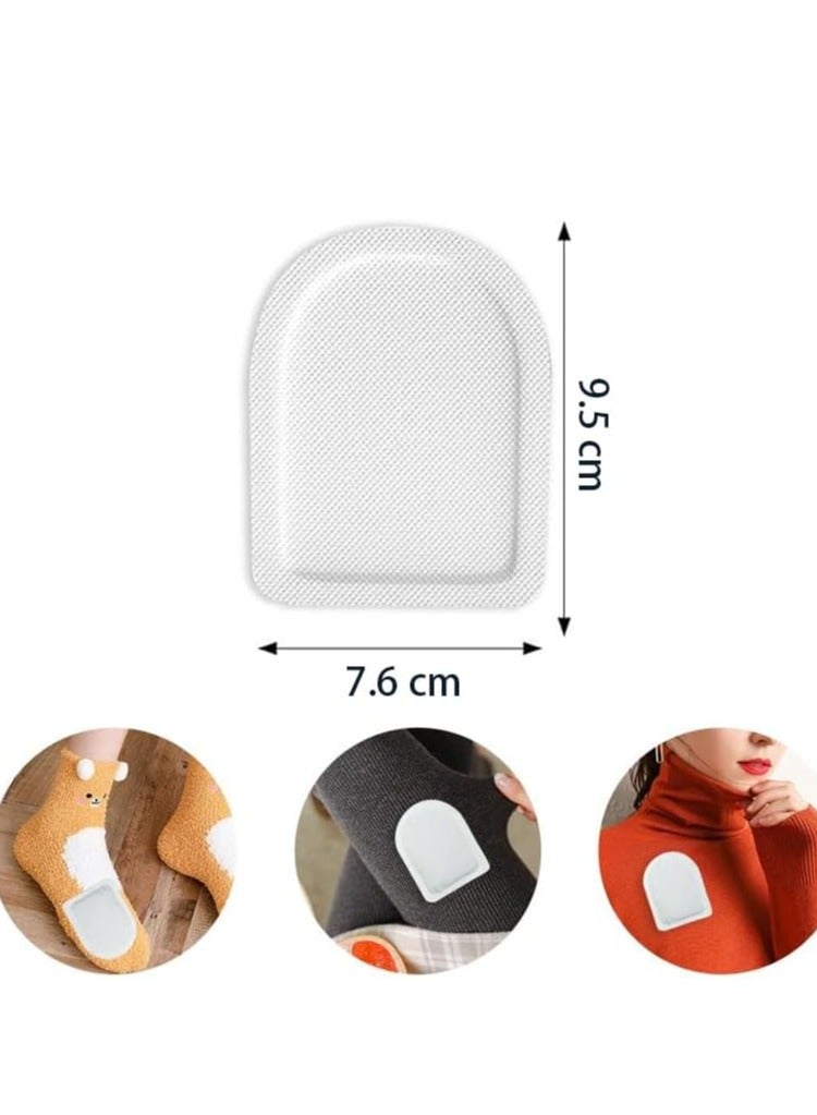 تدفئة إصبع القدم ، ما يصل إلى 8 ساعات من الحرارة طويلة الأمد ، دافئ أقدام النعل الساخن ، تدفئة أصابع القدم الفورية تدفئة الهواء اللاصقة التي يمكن التخلص منها للأنشطة الخارجية الشتوية ، 5 أزواج - Image 3