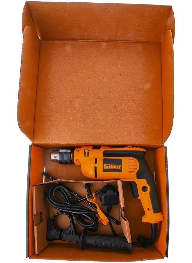 DEWALT 750W 13Mm Percussion Drill With Variable Speed Switch For Drilling Concrete Metal Wood Yellow Black Dwd024 B5 3 Year  - Image 3